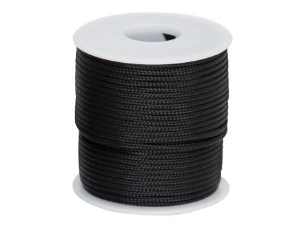 Rothco 95Lb Micro Cord 100Ft Spool - Black