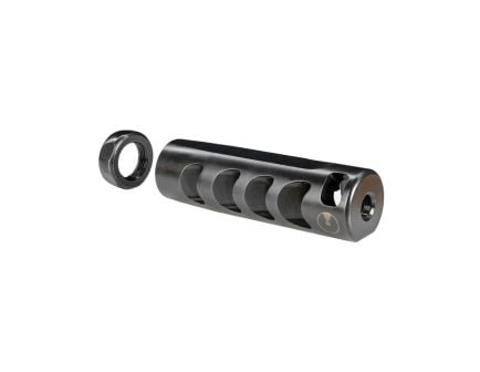 Ultradyne Apollo LR Muzzle Brake 5/8-24, Black - High-Efficiency Muzzle Brake for Enhanced Long Range Shooting Performance - UD11240