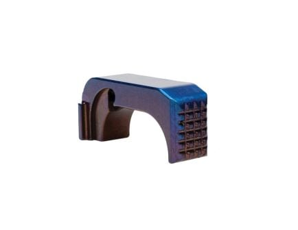 Shield Arms Premium Magazine Catch for Glock G43X/G48 - Peacock/Rainbow Colorful Magazine Release Upgrade - G43X-PRM-PBF-RH