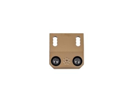 Arisaka Offset Light Mount Aluminum Alloy 1.27" - Sturdy Offset Mount for Reliable Tactical Light Positioning - OSM-SPEAR-FDE