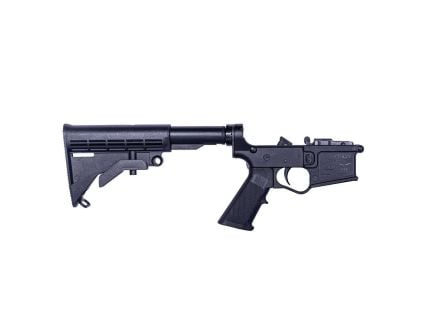 ET Arms Inc Omega-15/Gen 2 Complete Lower Receiver, Black - ETAGLOW201PCGENII