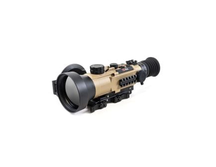 iRay USA Rico Hybrid 640 Thermal Weapon Sight - 4x75mm Long-Range Thermal Scope with 9 MOA Dot - IRAY-HYH75W