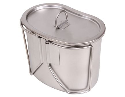 Rothco Stainless Steel Canteen Cup And Cover Set