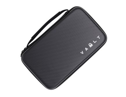 Vault Large Knife Case Carbon Fiber - Stylish and Protective, Secure Lock, Ample Storage for Knives and Accessories - VLTCASCBNLRG