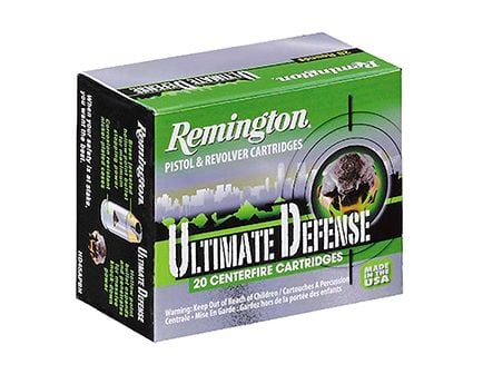 Remington 45 Auto/ACP 230gr BJHP Ultimate Defense Ammunition 20rds - HD45APBN