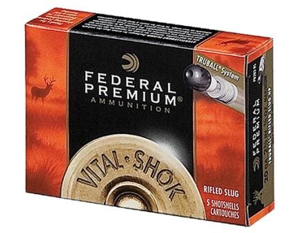 Federal 20ga 3" Truball Rifled Slug Ammunition 5rds - PB209 RS
