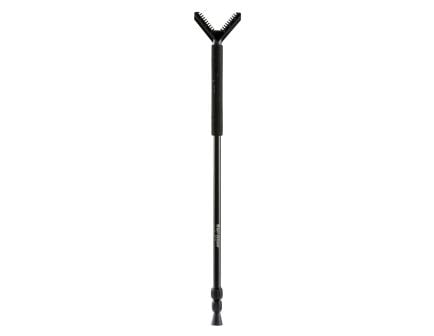 Swagger Bipods Shooting Stick Monopod 24" - 61" in Black - Durable and Adjustable Monopod for Stable Shooting and Hunting - SWAGSTICK61