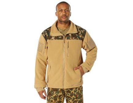 Rothco x Bear Archery Fred Bear Camo Spec Ops Tactical Fleece Jacket