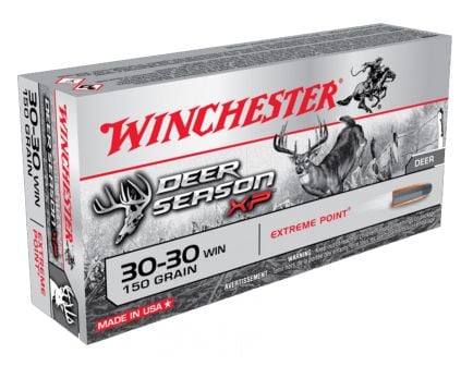 Winchester 30-30 150gr Deer Season XP Ammunition, 20 Round Box - X3030DS
