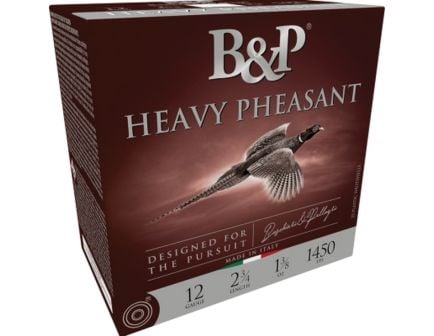 B&P Heavy Pheasant 20 Gauge 2-3/4" #4 1 oz 25rds Shotshell - Compact Pheasant Load - 20B1H4