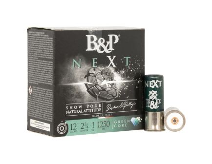 B&P Next 12 Gauge 2-3/4" #7.5 1 oz 25rds Shotshell - Next Generation Target Load - 12B1NX75