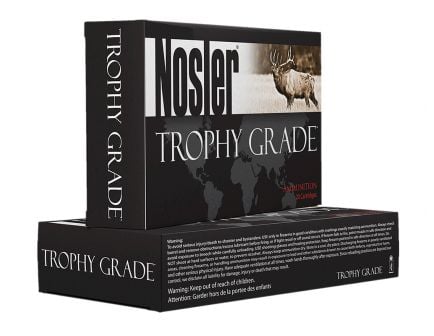 Nosler Trophy Grade 7mm Rem Mag 160 grain AccuBond Rifle Ammo