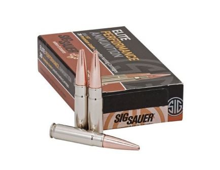 Sig Sauer 223 Remington 77gr Elite Match Grade OTM Ammunition, 20 Round Box 