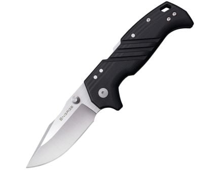 Cold Steel Engage Folding Knife, Clip Point, Black - Smooth Opening, Reliable Locking Mechanism, Ideal for Tactical and Everyday Use - CS-FL-25DPLC