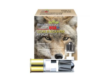 Brenneke Close Encounter .410 Gauge Shotshell Slug, 109 gr 5rds