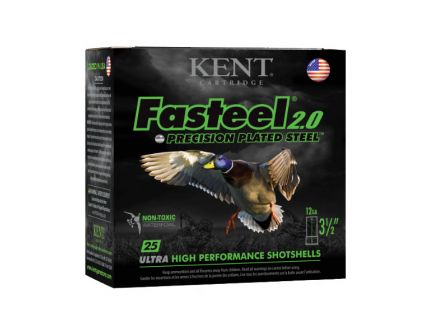 Kent Cartridge 12 GA 3.5"#2 Fasteel 2.0 Waterfowl 25 Shotshells - K1235FS36-2