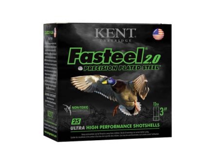 Kent Cartridge 12 GA 3"#2 Fasteel 2.0 Waterfowl 25 Shotshells - K123FS32-2