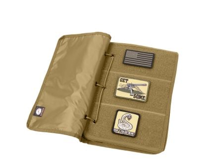 Rothco Hook Loop Patch Book - Coyote Brown