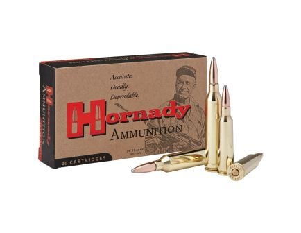 Hornady Custom .338 Lapua Magnum 240 gr CX 20rds Rifle Ammo for Long-Range Accuracy - 82318