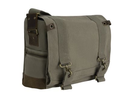 Rothco Vintage Canvas B-15 Pilot Messenger Bag - Olive Drab