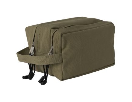 Rothco Canvas Dual Compartment Travel Kit - Olive Drab