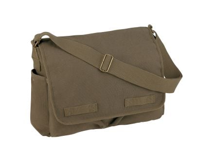 Rothco Classic Canvas Messenger Bag - Olive Drab