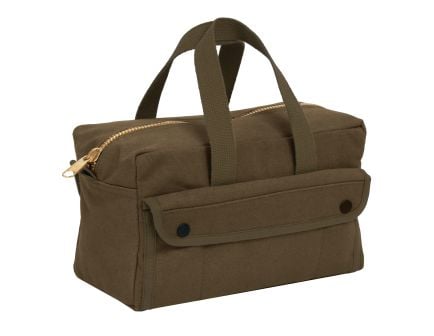 Rothco Mechanics Tool Bag With Brass Zipper - Olive Drab