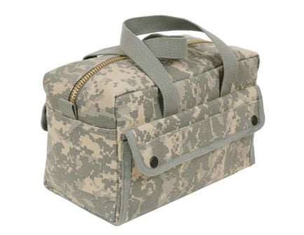Rothco Mechanics Tool Bag With Brass Zipper - Acu Digital Camo