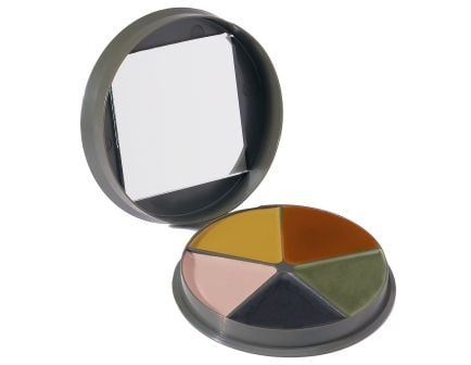 Rothco Gi Type 5 Color Camo Face Paint - Round Compact