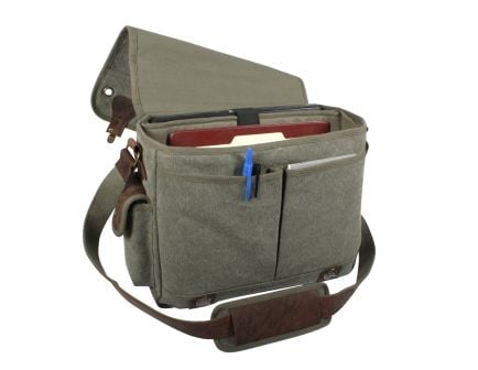 Rothco Canvas Trailblazer Laptop Bag - Olive Drab