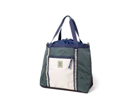 Topo Designs Mountain Utility Tote - Forest/Bone White