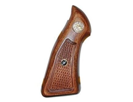 Smith & Wesson Square Service Dymondwood Grip Fits Smith & Wesson J-Frame, Brown