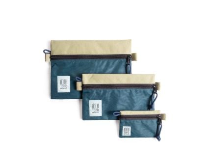 Topo Designs Accessory Bag Bundle - Oil Green/Dark Pine