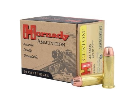 Hornady .44 Mag 200gr XTP Custom Pistol Ammunition 20rds - 9080