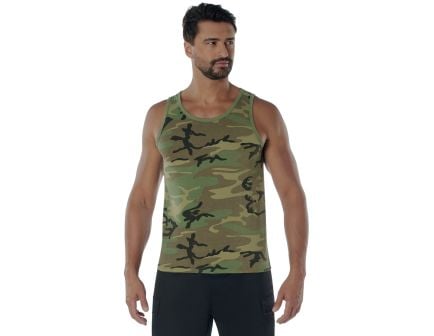 Rothco Vintage Woodland Camo Tank Top
