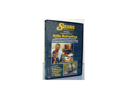 Sierra Rifle Reloading Video - DVD - 0095DVD