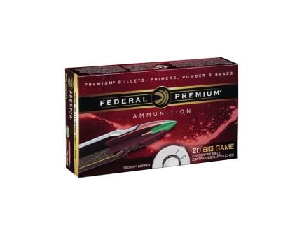 Federal Vital-Shok Trophy Copper 6.5 Creedmoor 120Gr Rifle Ammunition