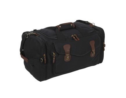 Rothco Canvas Long Weekend Bag - Black