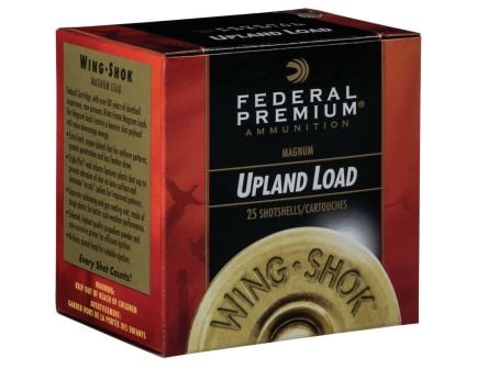 Federal Premium Wing-Shok HV 12ga 2.75" #6 25rds - PF154 6