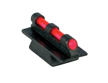 Williams Gun Sight Narrow Width Fiber Optic Sight Front, Red