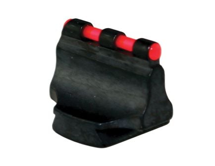 Williams Gun Sight Wide Width Fiber Optic Sight Front, Red
