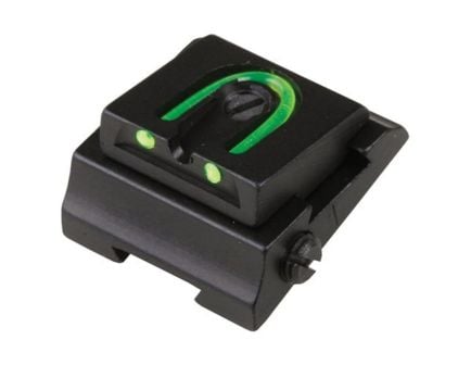 Williams Gun Sight Fiber Optic WGOS Sight Rear Adjustable, Green