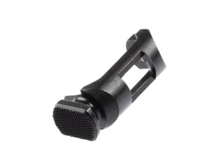 Wilson Combat Checkered Oversized Magazine Release Fits Beretta 92 Compact, Armor-Tuff Black