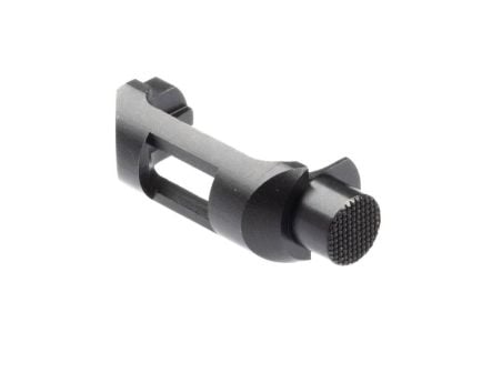 Wilson Combat Checkered Extended Magazine Release Fits Beretta 92 Compact, Armor-Tuff Black