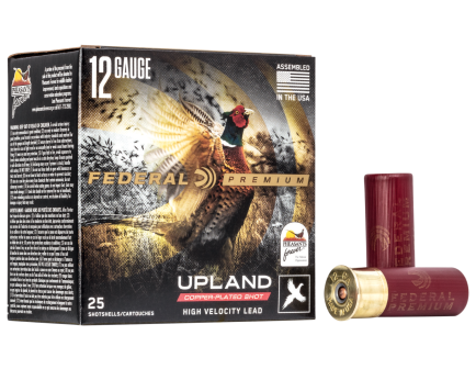 Federal Wing-Shok Pheasant 2.75" 1-1/4 oz 7.5 Shot 12ga Ammunition, 25rds - PF15475