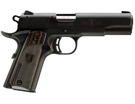 Browning 1911-22 Black Label Compact 22 LR Pistol 10 Round, Laminated Black - 051815490