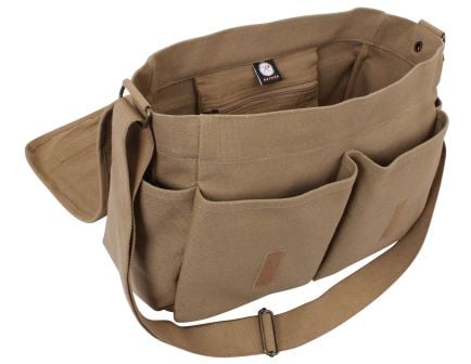 Rothco Classic Canvas Messenger Bag - Coyote Brown