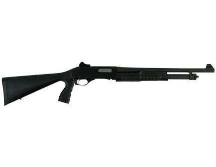 Savage Arms Stevens 320 Security GRS with Pistol Grip 20 Gauge Pump-Action Shotgun, Matte Black - 22439