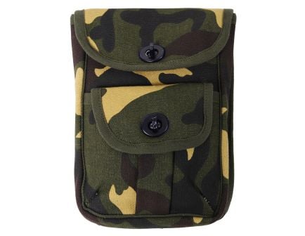 Rothco Ammo Pouch - Woodland Camo