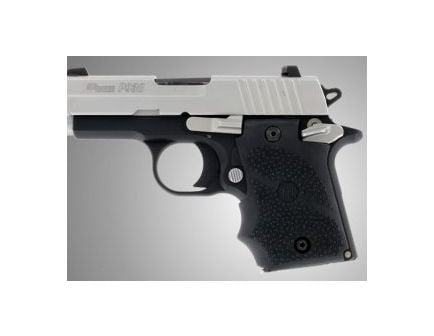 Hogue Wraparound Rubber Grips with Finger Grooves for Sig Sauer P938 with Ambidextrous Safety 98080